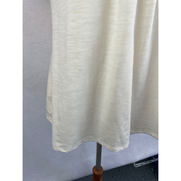 Cure Eyelet Lace Blouse Shirt Cream Womens Size M Romantic - Picture 2 of 11